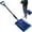 Z_Blue, variant on 1PC Portable Lightweight Snow Shovel with Ergonomic D-Grip,Non-Slip Sponge and Durable Aluminum Blade for Snow Removal,Long Large Capacity Shovel for Driveway,Outdoors,car Camping