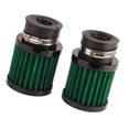 thumbnail image 3 of 2 filtros de aire 28-Filtro de aire de alta eficiencia de 48 mm, universal, para ciclomotores, scooters, ATV y motos de cross de 50 cc, 70 cc, 90 cc y 125 cc, color negro y verde., 3 of 14