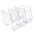 thumbnail image 2 of Acrylic Bookends,Clear Acrylic Bookends Drop Clear Acrylic Bookends Clear Acrylic Desk File Sorter Tried and Trusted, 2 of 5