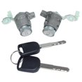 thumbnail image 4 of Left & Right Door Lock Cylinder Set 72185-S9A-013 W/ 2 Keys 72185S9A013 for Honda Civic 2003-2005 Cr-V 2002-2006 Parts Car, 4 of 5