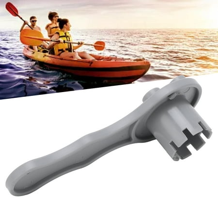 

Octpeak Air Valve Wrench Multipurpose 8 Tooth Spiral Air Valve Wrench For Kayaks Canoes Inflatable Boats Air Valve Lever Repair Tool
