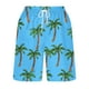 thumbnail image 4 of Puntoco pantalones cortos de verano para mujer, moda 2024, estampado de llama para hombre, pantalones cortos informales de playa con estampado hawaiano especial, pantalones cortos, 4 of 5