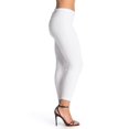 thumbnail image 2 of HUE U17581 Denim Capri Leggings White ( S ), 2 of 2