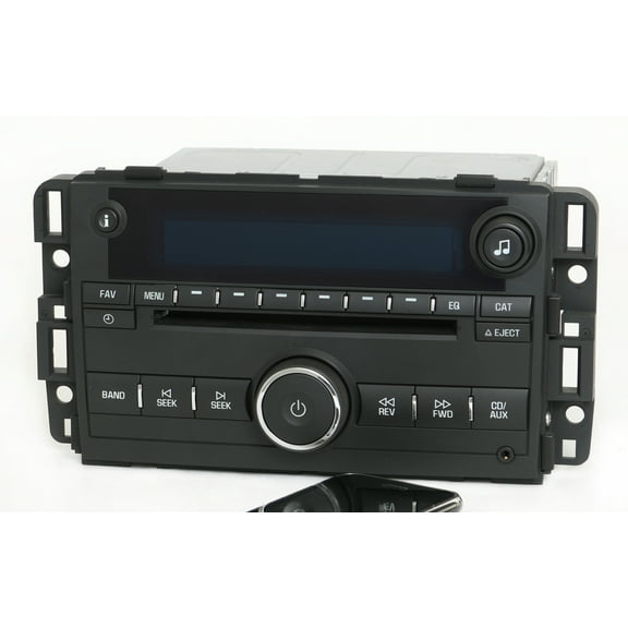 Restored Chevy Impala 2011-2012 Radio AM FM mp3 CD Player w Bluetooth Music 20955156 (Refurbished)