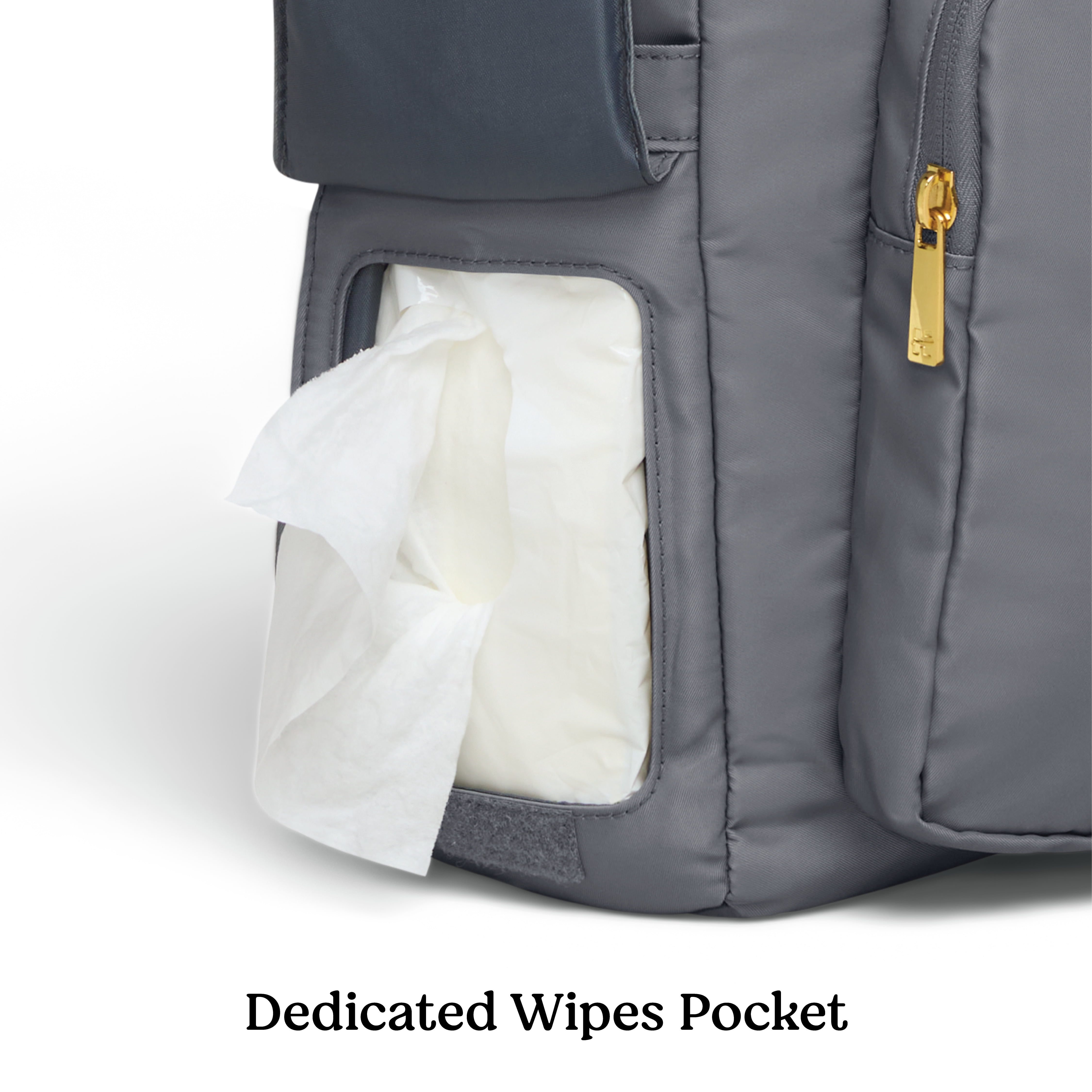 Huggies Sunshine Carry All Pack Tote Diaper Bag, Grey