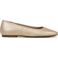 thumbnail image 2 of Vionic Women's Orinda Skimmers Ballet Flat Gold Shimmer Leather 7M, 2 of 5