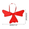 thumbnail image 2 of Adjustable Red Neck Bow Prop, Oversized Bow Tie Accessory for Stage Performances, Halloween Costumes, and Themed Parties, 2 of 9