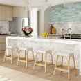 thumbnail image 2 of Butler Specialty Company Robias Rattan 24.5" Counter Stool - Gray & White Dot, 2 of 8