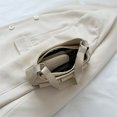 thumbnail image 2 of Bolso de mano para mujer Bolso de viaje femenino simple de PU de gran capacidad (Blanco) Ndcxsfigh Para Estrenar, 2 of 7