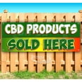 thumbnail image 1 of CBD Products Sold Here 13 oz Vinyl Banner With Metal Grommets, 1 of 4