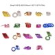 thumbnail image 3 of Inteprter 100 Piezas Globos Cuerda Cadena Artesanía Curling Ribbon 10m Suministros para fiestas Boda Cumpleaños Diseño Regalo Multicolor Verde Kits de decoración para fiestas Dorado champagne Inteprter HA063554-03B, 3 of 6