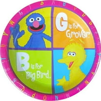 Sesame Street 'P is for Party' Small Paper Plates (8ct)