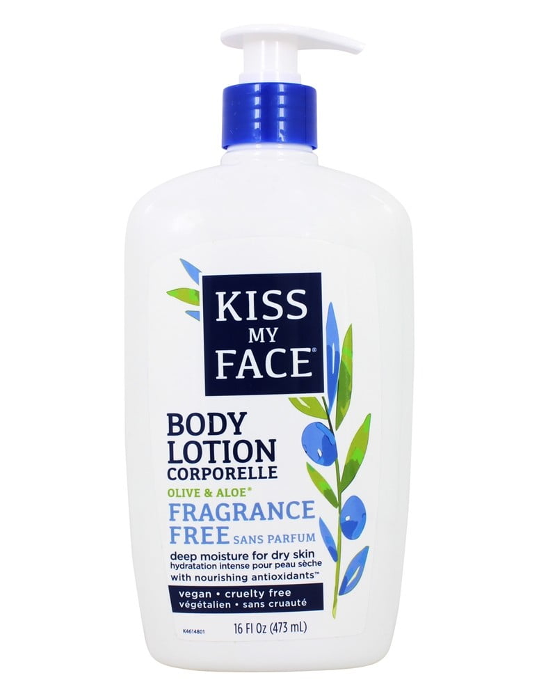Kiss My Face Olive & Aloe Deep Moisturizing Body Lotion Fragrance