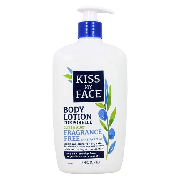 Kiss My Face Ultra Moisturizer Olive and Aloe Fragrance Free 16 fl oz