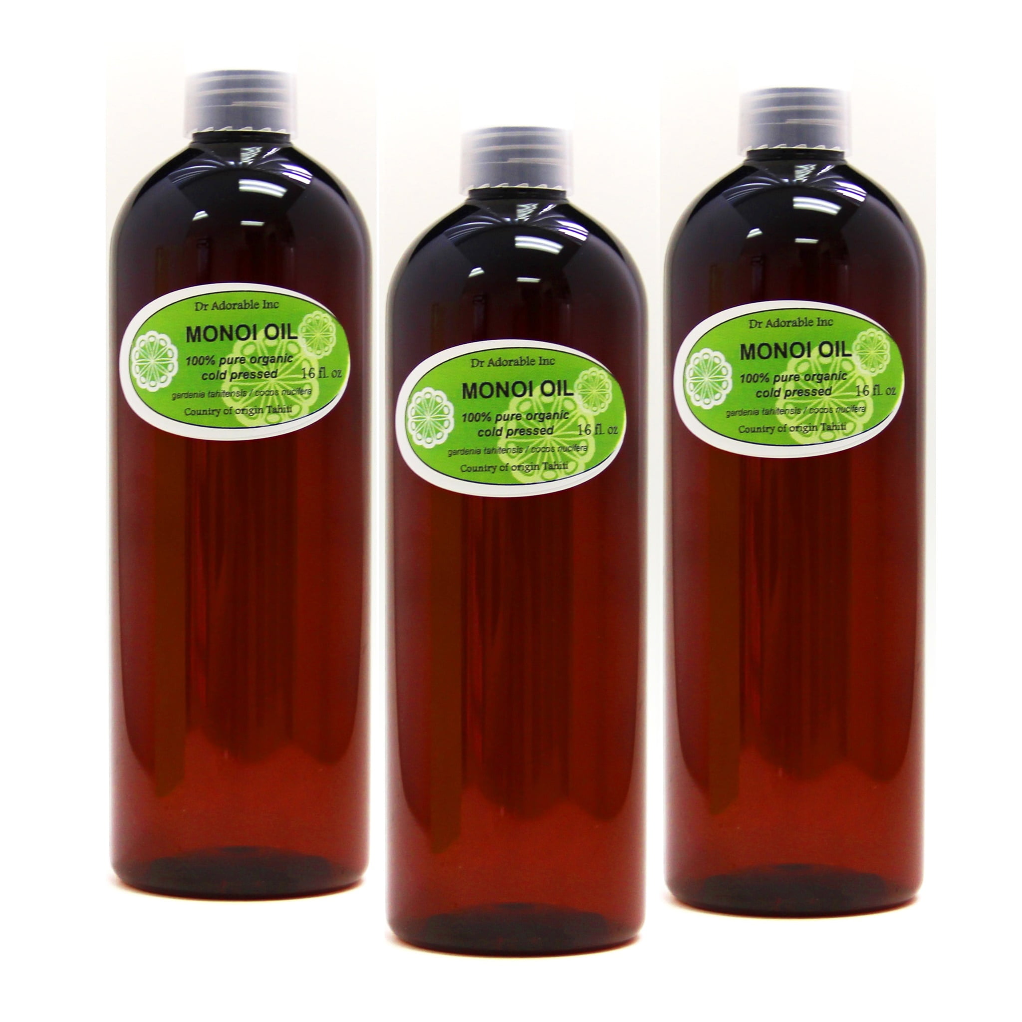 Dr. Adorable Monoi Oil Pure Organic Natural Skin Body Hair Care Multi