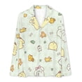 thumbnail image 4 of Pompompurin Women Pajamas Set Long Sleeve Sleepwear Button Down Nightwear Soft Pjs Set with Pockets, 4 of 7