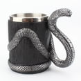 thumbnail image 2 of Taza de cerámica con forma de serpiente con forro de acero inoxidable, 350 ml, 2 of 2