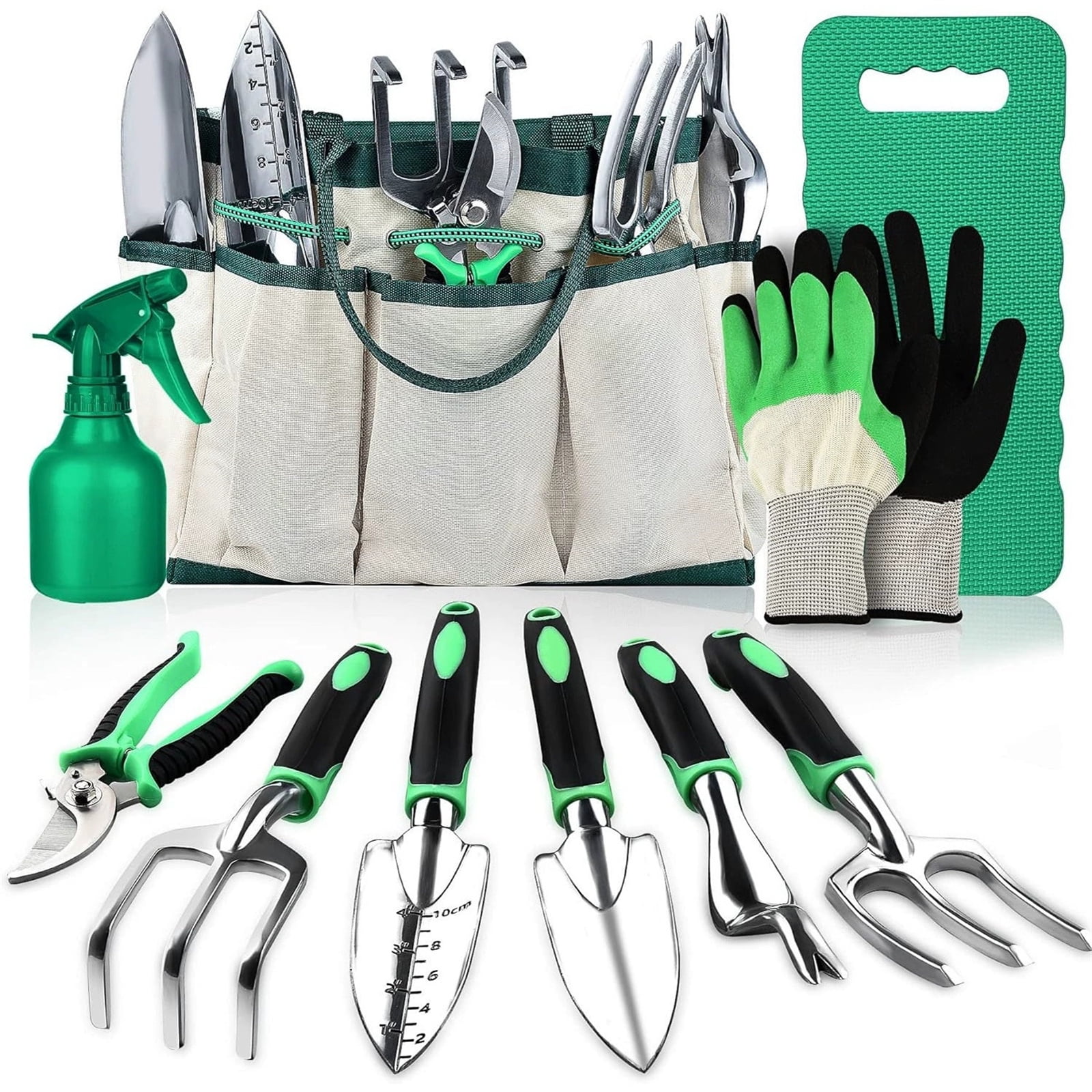 Gardening Tool Set – Multi-Purpose Hand Tools for Home, Yard & Garden Maintenance