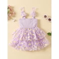 thumbnail image 5 of BemeyourBBs Toddler Girl Daisy Cami Dress Square Neck Tulle Princess Dress, 5 of 9