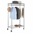 thumbnail image 5 of Better Homes & Gardens Double Hanging Garment Rack, 38.2W x 23.6D x 66.1H in, Gunmetal Finish, Gray, 5 of 12