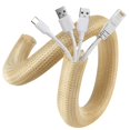 thumbnail image 1 of Funda de cable AGPTEK de 3 m y 2 cm de diámetro, color madera, 1 of 6