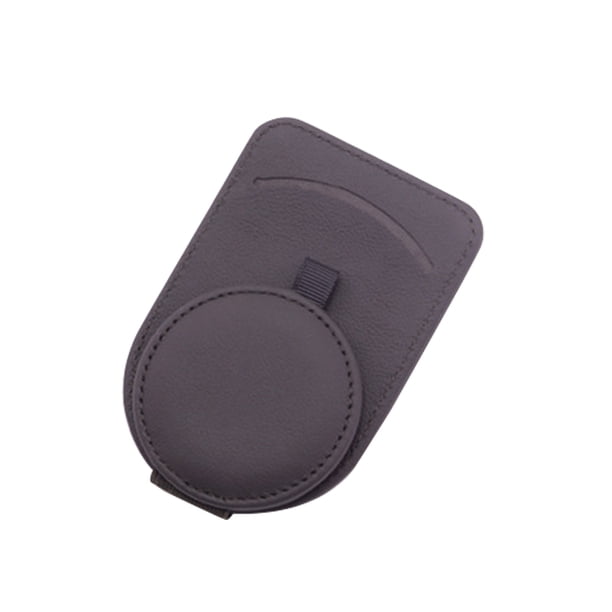 Soporte para gafas de coche, soporte multifunción para gafas de sol, visera de cuero Wmkox8yii jkg5924
