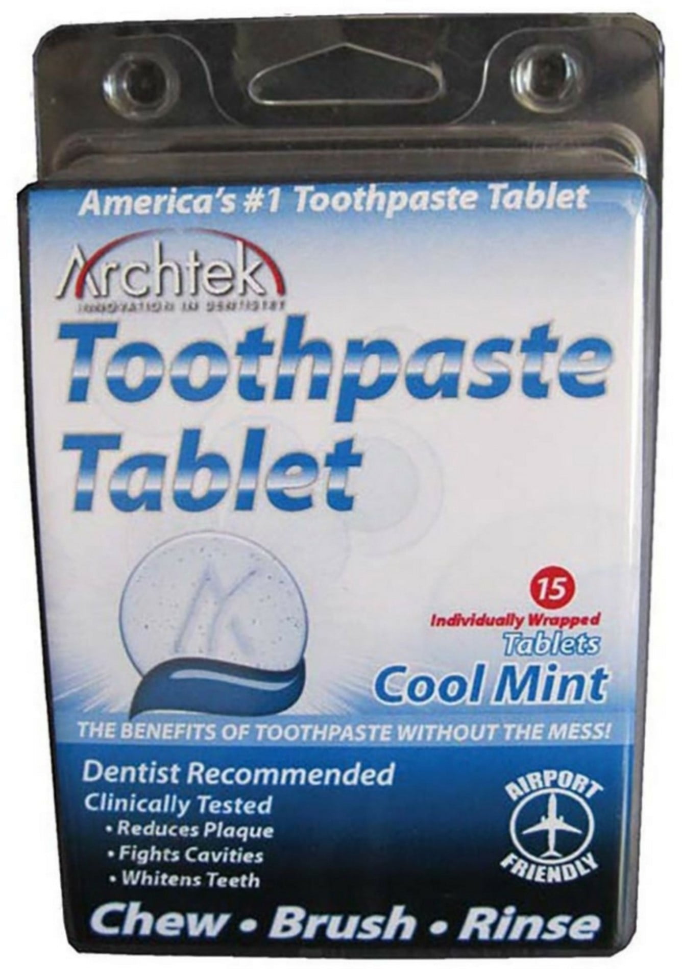 Archtek Toothpaste Tablets, Cool Mint 15 ea