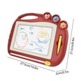thumbnail image 3 of Qonioi ChildrensColored Magnetic Drawing Board, Detachable Writing Board with Magnetic Pen for Kindergarten Learning, Graffiti Drawing Stand Toy for Kids, 3 of 6