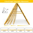 thumbnail image 2 of Adjustable Double-Sided Soccer Rebounder Net – Portable Training Equipment with Quick Setup – Durable Steel Frame – Ideal for Passing, Ball Control, and Backyard Practice – 120cm football rebound net, 2 of 6