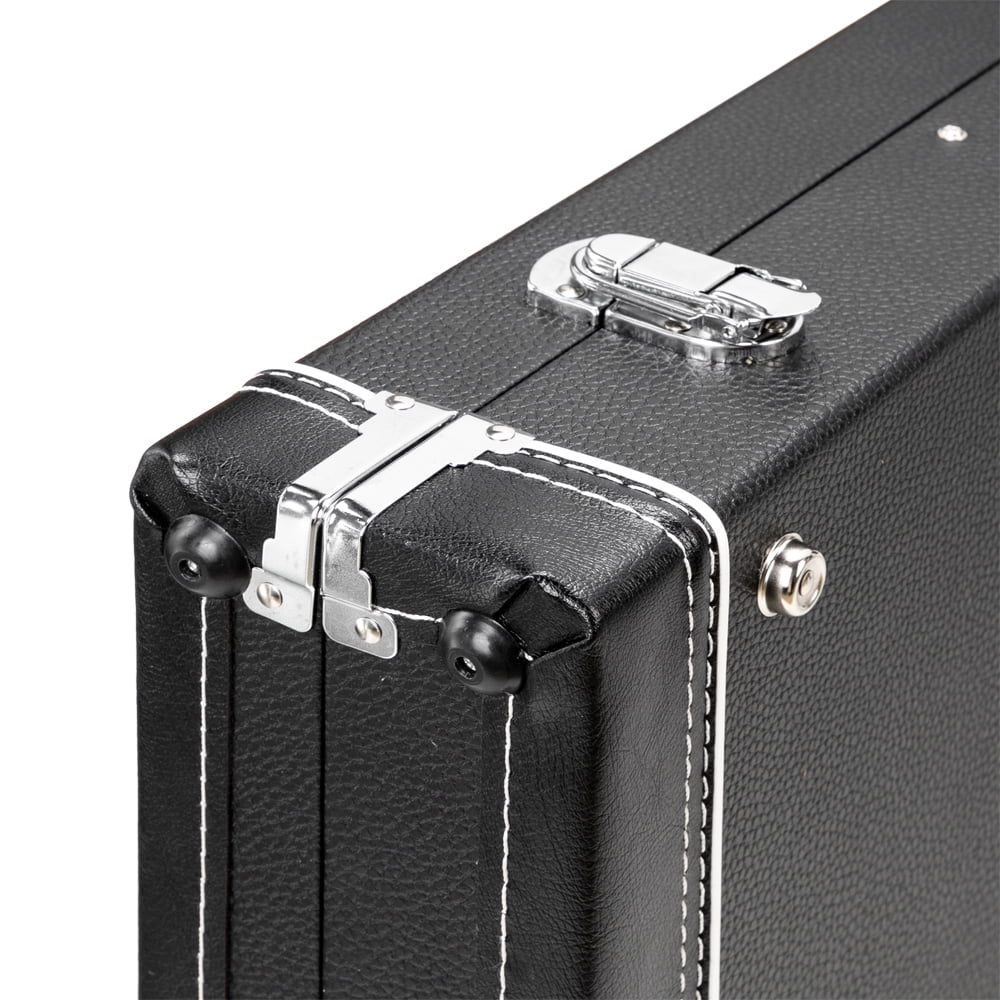 High Grade Guitar Square Hard Case Flat Black