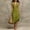*Army Green, variant on ClodeEU Women's Halter V Neck Asymmetrical Ruffle Hem Midi Dress,Casual Summer Vacation Dress Army Green,Women's Plus L