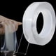 thumbnail image 5 of 5 cintas de montaje de doble cara extragrandes extraíbles de 1,18 pulgadas x 196,8 pulgadas, nano transparente y resistente, tiras multiusos para colgar fotos, cinta adhesiva para carteles y, 5 of 5