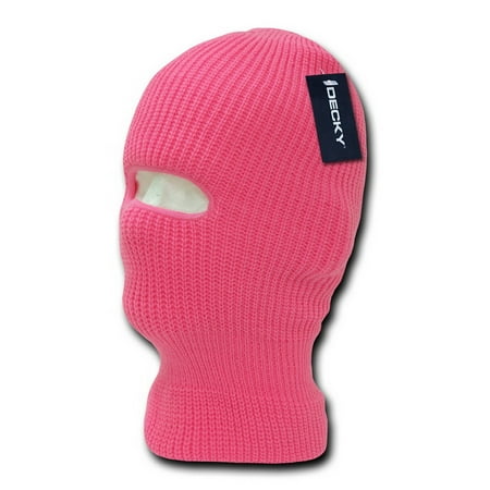 decky 9051-pnk youth neon mask 1 hole, pink