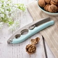 thumbnail image 3 of Nutcracker Walnut Pecan Opener Tool | Heavy Duty Alloy Sheller Plier | Non-Slip Rubber ABS Grip | Multipurpose Crab Seafood Nut Cracker | Easy Grip Handle | 19x5cm | 1 Pack | Kitchen Gadget, 3 of 9