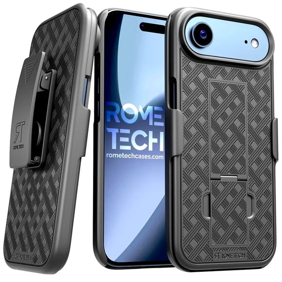 Apple iPhone 17 Air Belt Clip Holster Phone Case - Black