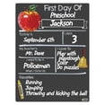 thumbnail image 2 of Cohas Basic First Day of School Milestone Chalkboard, 12 by 16 inches, White Marker, 2 of 6