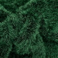 thumbnail image 4 of Well Woven Kuki Chie Glam Solid Textured Ultra-Soft Green 2'3" x 7'3" Runner Two-Tone Shag Area Rug, 4 of 8