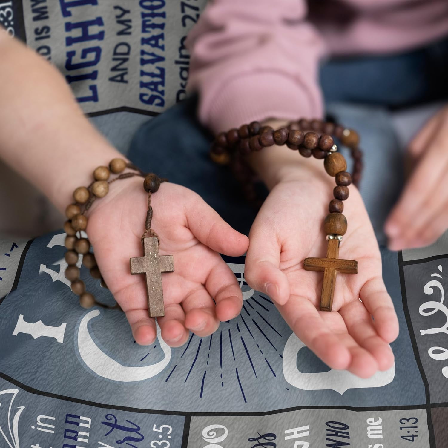 Baptism Gifts for Boys, Christian Gifts for Men, Religious Gifts for Men Women, Catholic Gifts for Priest, Baptismal Gifts, Faith Based Gifts for Christian, Bible Verse Gifts Blanket