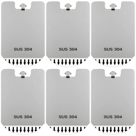 6 PCS Metal Picture Frame Hangers, Self-Adhesive Picture Frame Wall Hangers, Picture Hanging Hooks for Wall Art and Frames, No Drilling, No Damage to Wall