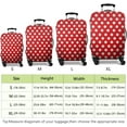 thumbnail image 5 of Luggage Cover Protector Washable Suitcase Cover Baggage Covers Fit 18-20 Inch Luggage (Red Bow), 5 of 6