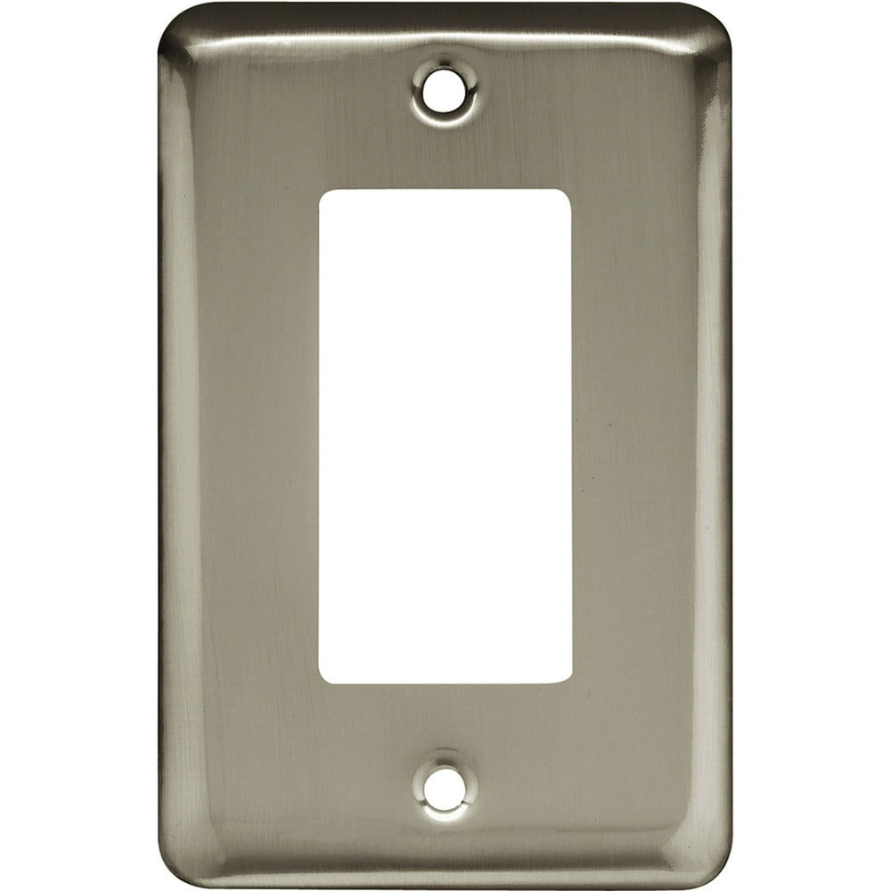 Brainerd Rounded Corner Single Decorator Wall Plate, Available in Multiple Colors - Walmart.com ...