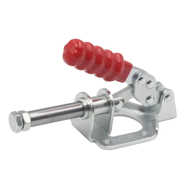 Adjustable Toggle Clamp, 136kg Holding Capacity 32 Stroke Slip Push Pull Action Horizontal Clamp Toggle Latch for Woodworking DYNWAVEMX Abrazadera de palanca
