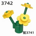 thumbnail image 3 of Small Flower Building Block MOC Parts Flowerhead Brick Toys For Kids Creative Compatible with Major Brand 3742 500pcs/Lot Cool Yellow, 3 of 6