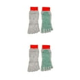 thumbnail image 3 of Maytalsory Stay Secure And Comfortable With 5 Toe Separation Socks For Barefoot Activities Gray green red bind 2Set, 3 of 6
