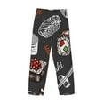 thumbnail image 5 of Balery Men'S Japanese Sushi Hashi Pants,Sleepwear Pants,Pajama Pants,Pj Bottoms Drawstring And Pockets-X-Large, 5 of 9