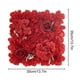 thumbnail image 2 of Panel de pared de flores artificiales para bodas y eventos | Decoración de fondo de pared de rosa de seda | Exhibición floral realista 5D | Fácil de instalar | Colores personalizables | Múltiples, 2 of 4