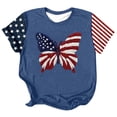 thumbnail image 3 of MAIHAN Usa 250th Anniversary T-Shirt American Flag Shirts 250 Years Independence Tee Womens Summer Tops Patriotic Freedom Semiquincentennial Shirt for 250th Year, 3 of 3