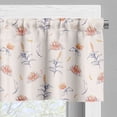 thumbnail image 5 of Ambesonne Floral Valance & Curtain, Pastel Blossom Rose Flowers, 55"x24", Pale Pink Multicolor, 5 of 7