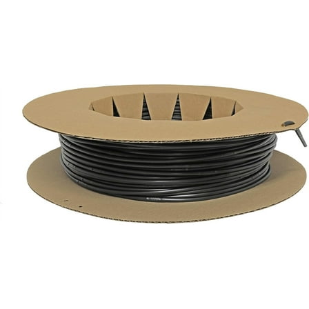 1/4" Poly Dripline 12" Spacing 0.5 GPH 500' Black Drip Tubing