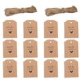 thumbnail image 3 of Masteelf 300 pcs  Hanging Gift Bag Labels Kraft Paper DIY Baking Gift Wishing Tags, 3 of 8
